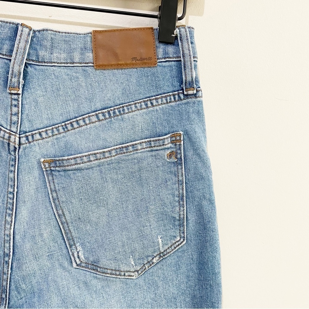 MADEWELL The High-Rise Slim Boyjean in Raebrook Wash Eco Edition Size 24 Petite - Picture 7 of 12